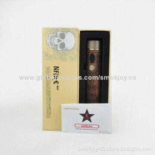 Smokjoy N-fire MAX E Cig with Wooden Material and Carving Pattern